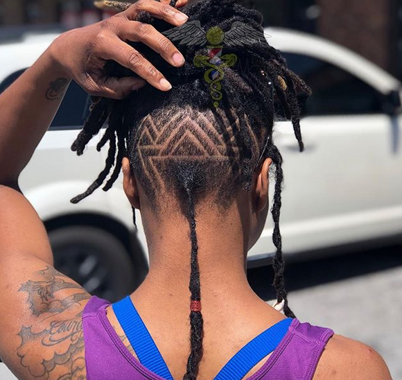 We Found The Best Braid and Loc Undercuts Instagram Has To Offer
